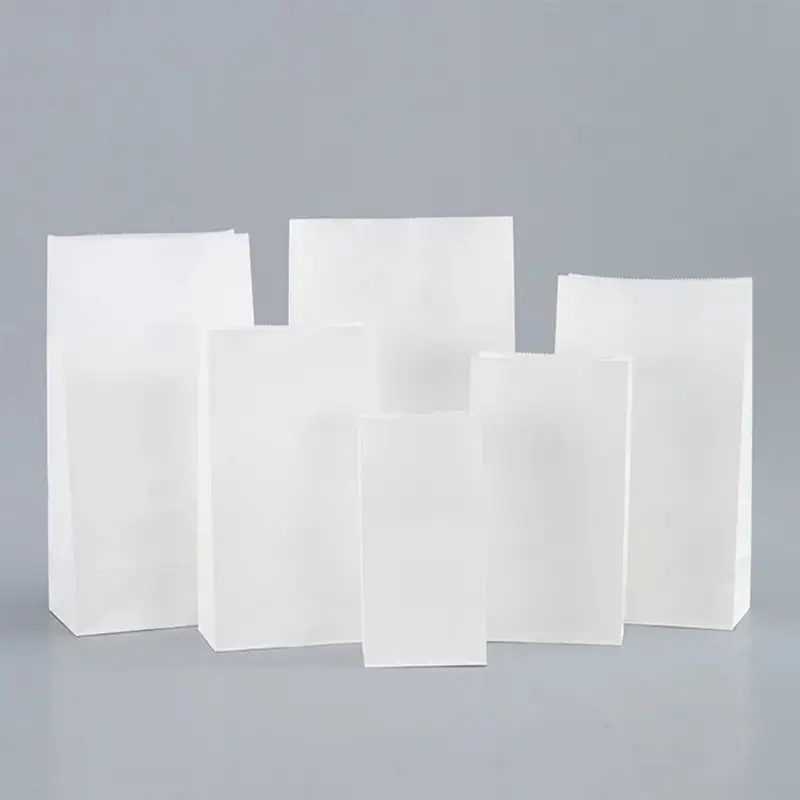thumbnail image 2 of 100 White Kraft Paper Bags 4x6 Inches - A1BakerySupplies Party Favor & Gift Bags 2 of 12