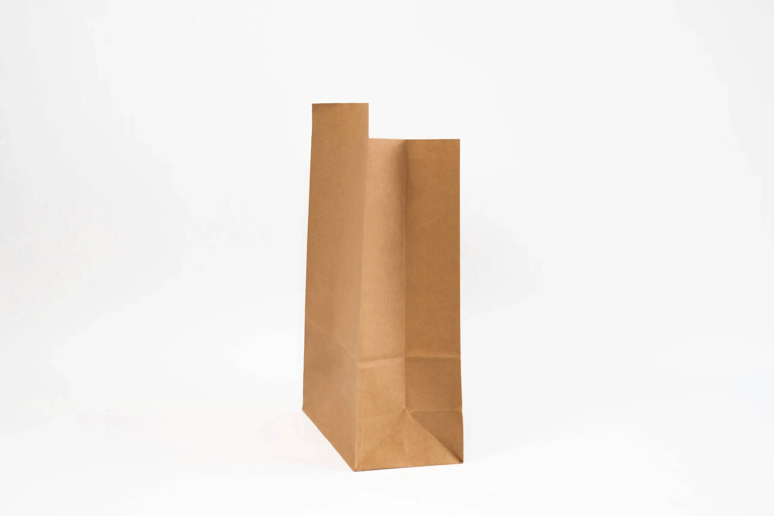 Eco-Friendly Custom Printed Packaging Square Bottom Courier Bag Stand-Up Paper Mailers