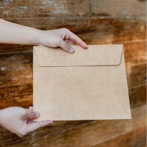 Eco-Friendly Mailing Envelope Pointed Bottom Courier Bag Flat Mailers for E-commerce, Apparel & Documents