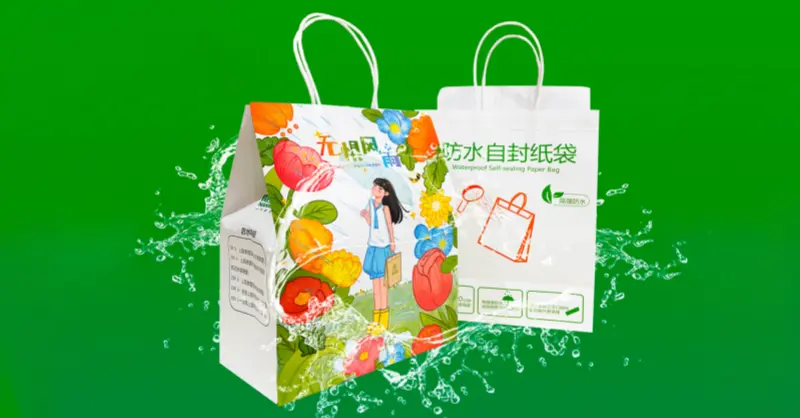Waterproof Self-sealing Paper Bag